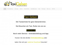 taxi-gelsen.de Webseite Vorschau