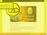 taxitzo.de Webseite Vorschau