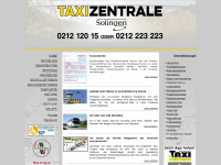 taxizentrale-solingen.de Thumbnail