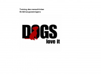 dogs-love-it.de Webseite Vorschau