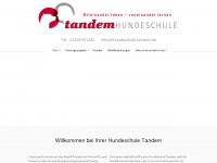 hundeschule-tandem.de Webseite Vorschau