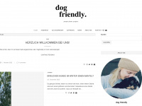 dog-friendly.de Webseite Vorschau