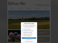 schöner-bayerischer-wald.de Webseite Vorschau