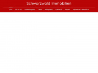 schwarzwald-immobilien.com Webseite Vorschau