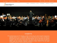 smetana-phil.com Webseite Vorschau