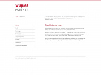 wurms-pr.de Webseite Vorschau