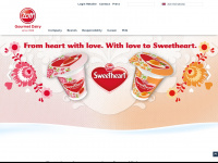 zott-dairy.com Webseite Vorschau