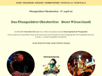 oktoberfest-pfungstadt.de Webseite Vorschau