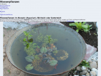 akvaario.de Webseite Vorschau