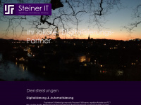 steiner-it.ch Webseite Vorschau