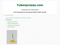 tubenpresse.com Webseite Vorschau