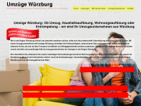 umzuege-wuerzburg.de Webseite Vorschau