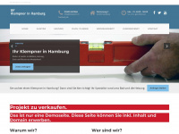 klempner-in-hamburg.de Webseite Vorschau