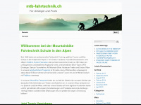 mtb-fahrtechnik.ch Webseite Vorschau