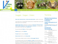 veggie-vision.de Webseite Vorschau