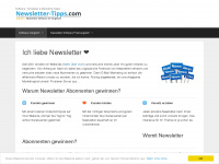 newsletter-tipps.com Webseite Vorschau