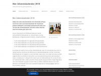 bier-adventskalender.info Webseite Vorschau
