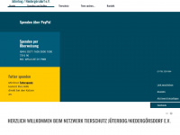 nw-tierschutz.de Webseite Vorschau