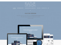 kultur-design.com Webseite Vorschau