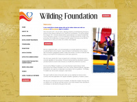wildingfoundation.com Webseite Vorschau