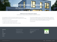 architekturbuerobender.de Webseite Vorschau