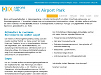 ixpark.de Webseite Vorschau