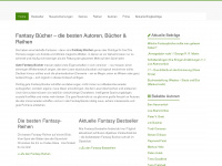 fantasy-bücher.net Webseite Vorschau