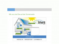 stierlisolar.ch Webseite Vorschau