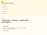 kaffeevollautomattest24.net Webseite Vorschau
