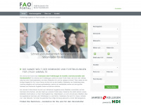 fao-portal.de Webseite Vorschau