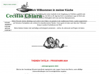 ceciliachiara.ch Webseite Vorschau