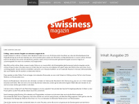 swissness-magazin.ch Webseite Vorschau
