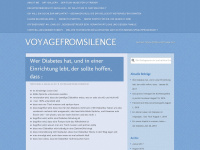 voyagefromsilence.wordpress.com Webseite Vorschau