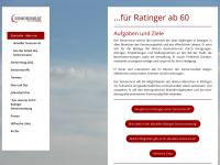 ratingen-seniorenrat.de Webseite Vorschau