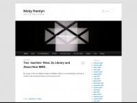 nickyhamlyn.com Webseite Vorschau