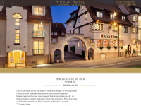 hirsch-hotel.com Webseite Vorschau
