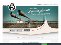 simlar.org Webseite Vorschau