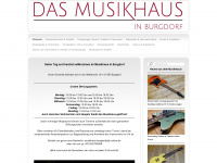musikhaus-burgdorf.de Webseite Vorschau