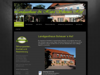 scheuershof.com Webseite Vorschau