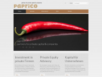 paprico.ch Webseite Vorschau