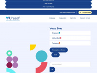 urssaf.fr Webseite Vorschau