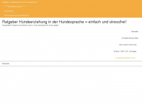 hunde-erziehung24.com Webseite Vorschau