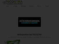 tecostra.de Webseite Vorschau