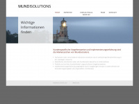 mundisolutions.com Webseite Vorschau