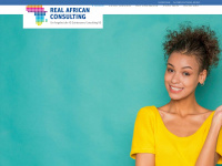 real-african-consulting.com Webseite Vorschau