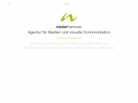 niederhammer.net Webseite Vorschau