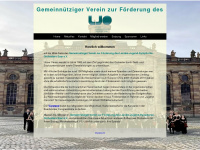 foerderverein-ljo-saar.de Webseite Vorschau