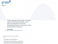 apostrophgroup.ch Webseite Vorschau