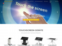 touchscreen-mieten.ch Webseite Vorschau