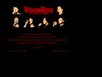 vocalipz.de Webseite Vorschau